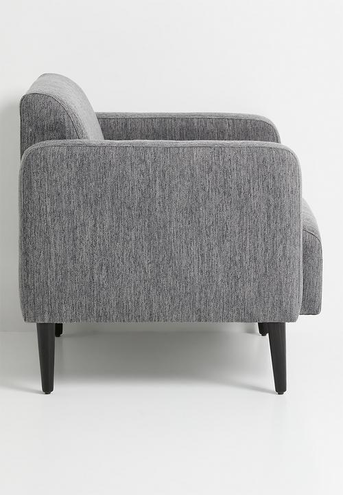 Sixth Floor - Kenzi armchair - Greenwhich graphite