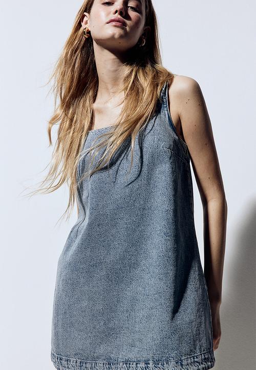 navy blue dress for baby girl INDIGO · A Line Denim Pinafore Dress Our pinafore dress is crafted from  denim dyed and woven on traditional shuttle looms in Ibara City in Okayama,  Japan. The water used during the
