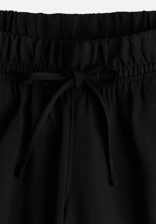 H&M - Mama before & after pull-on trousers - black
