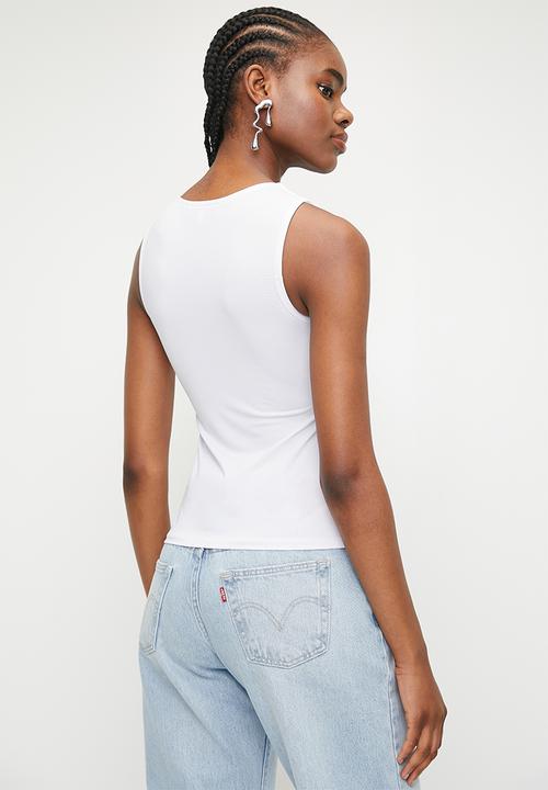 Superbalist - Scoop vest - white