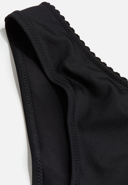 H&M - Cheeky bikini bottoms - black