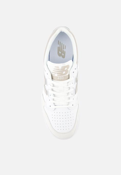 New Balance  - BB480LSC - White with Reflection and Light Mushroom