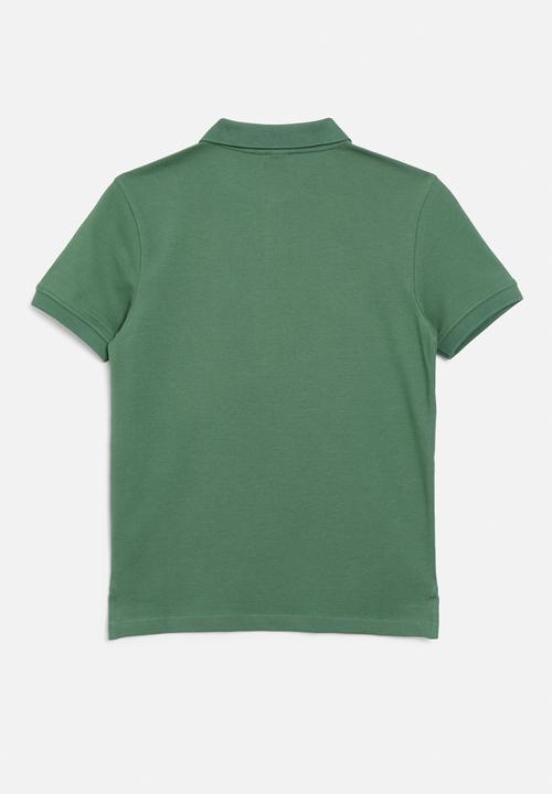 POLO - Boys austin ss golfer - forest green