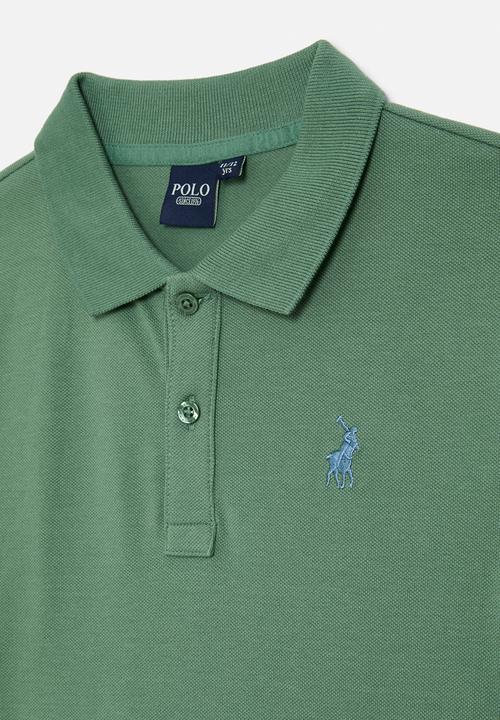 POLO - Boys austin ss golfer - forest green