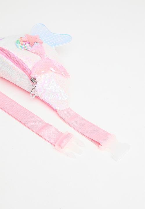 Pop Candy - Sequined moon bag - pink