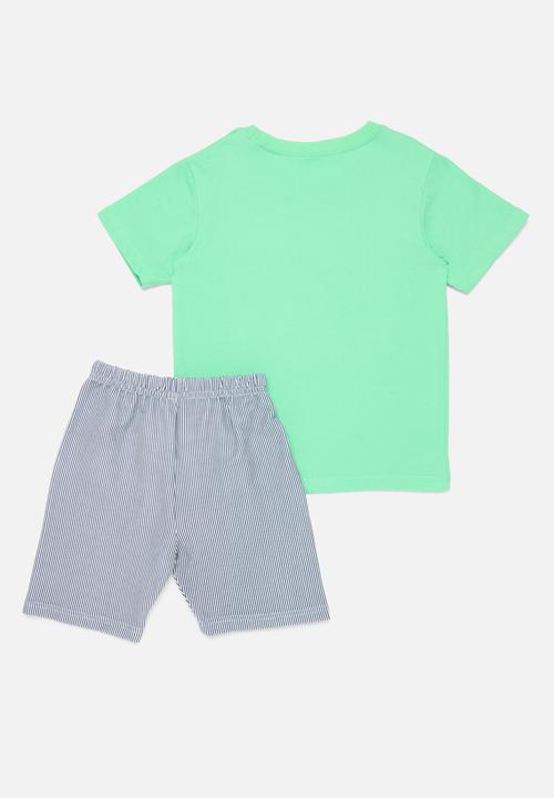 Pop Candy - Printed pj set - green