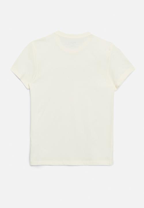 POLO - Boys trent short sleeve tee - off white