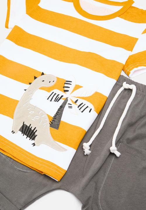 Pop Candy - Tee & short set - multi