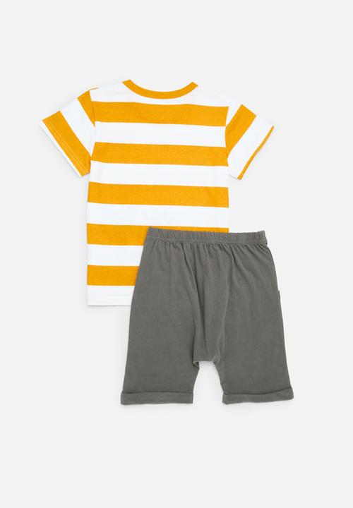 Pop Candy - Tee & short set - multi