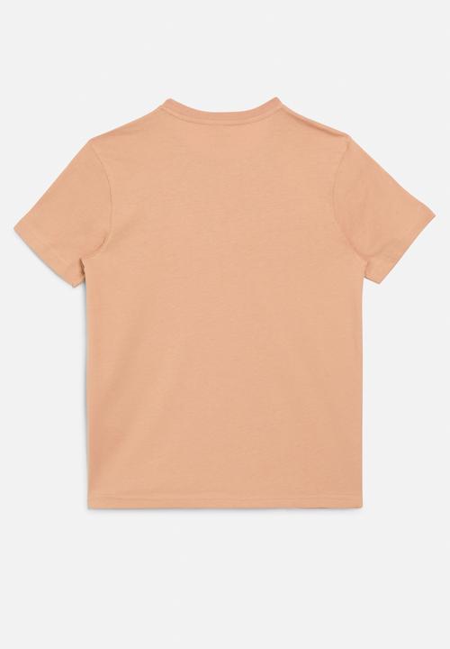 POLO - Boys bongani embroidered short sleeve tee - cork