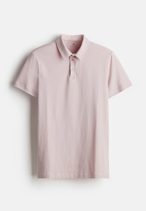 H&M - Slim fit polo shirt - pink