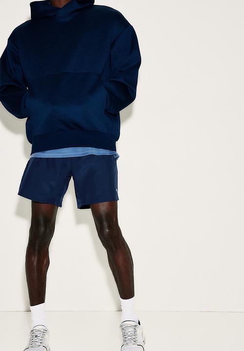 H&M - Drymove™ woven sports shorts with pockets - navy blue