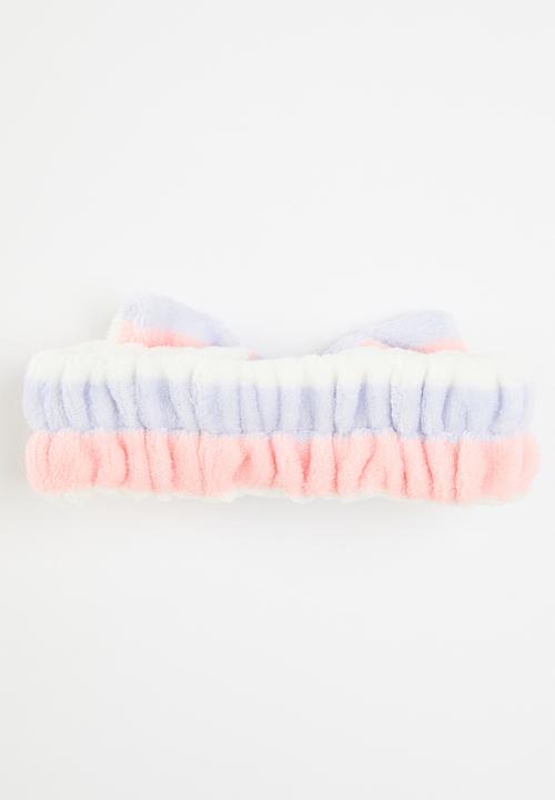 Pop Candy - Striped headband - purple & orange