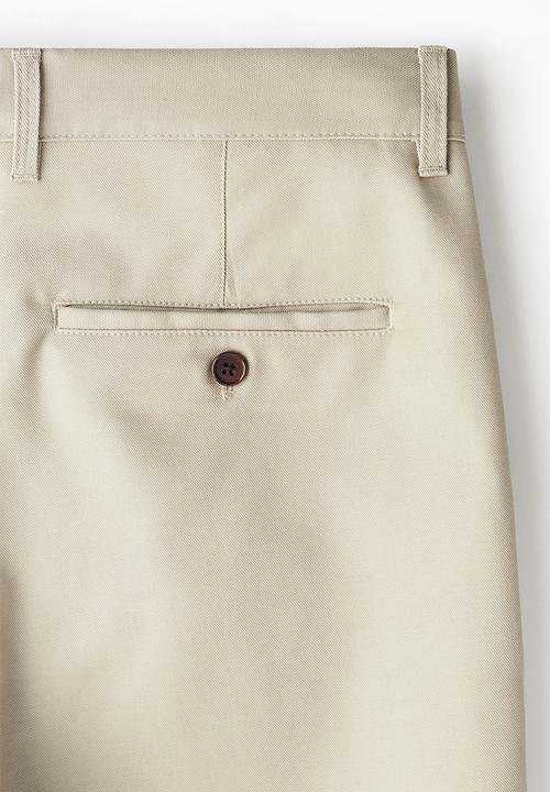 H&M - Regular fit chino shorts - beige