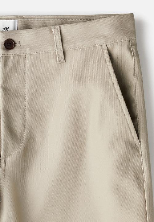 H&M - Regular fit chino shorts - beige