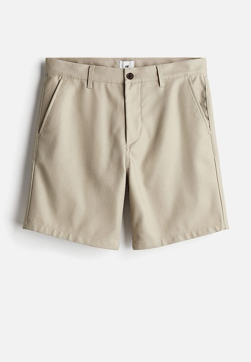 H&M - Regular fit chino shorts - beige