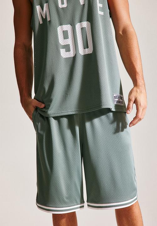 H&M - Drymove™ basketball shorts - khaki green