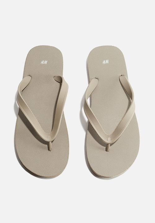 H&M - Flip-flops - beige