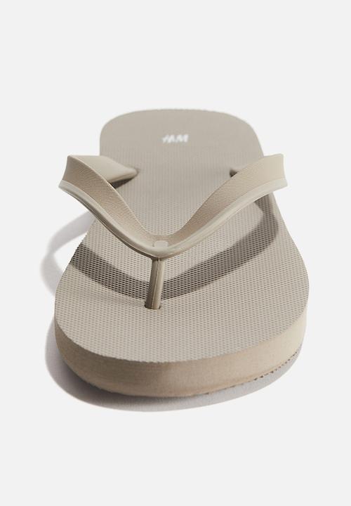 H&M - Flip-flops - beige
