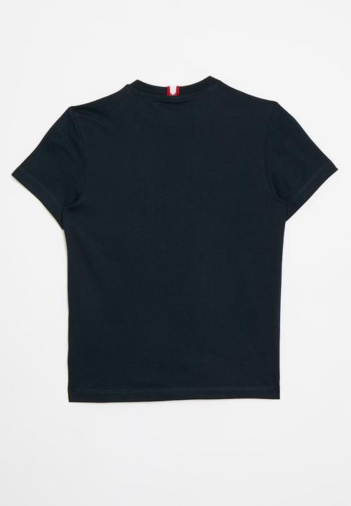 POLO - Boys cory crested tee - navy