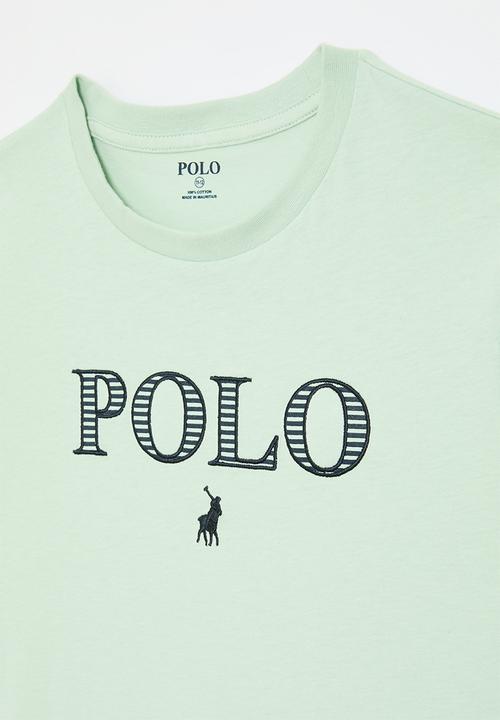 POLO - Boys carl printed short sleeve tee - mint