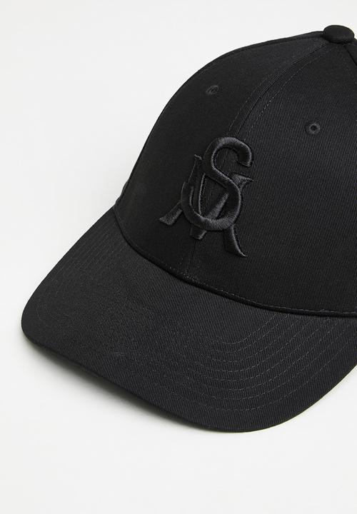 Steve Madden - Lennox cap black logo- black