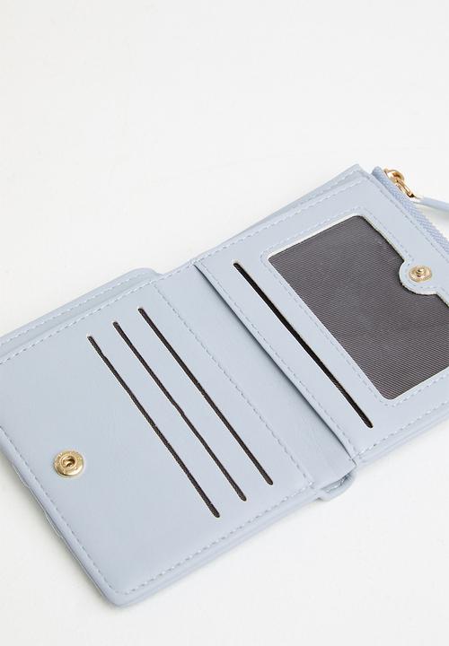 Pop Candy - Floral wallet - blue