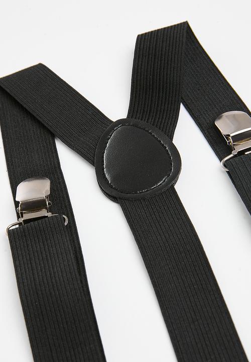 Pop Candy - Suspenders - black