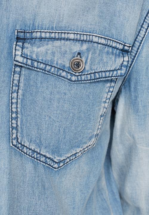 MINKPINK - Western flick split back shirt