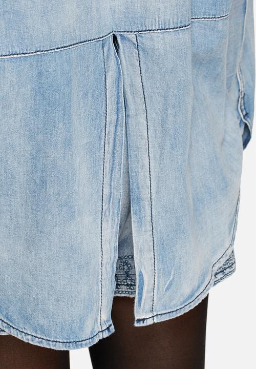 MINKPINK - Western flick split back shirt