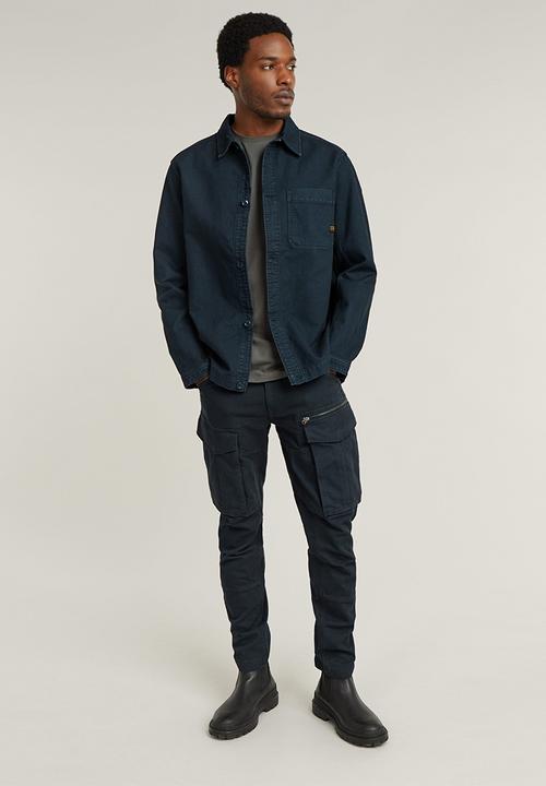 G-STAR - Rovic Zip 3D Regular Tapered - legion blue gd