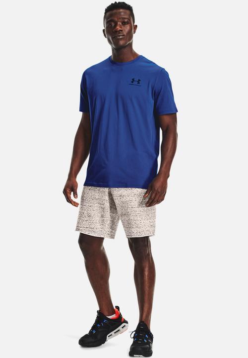 Under Armour - UA M SPORTSTYLE LC SS - Tech Blue & Black