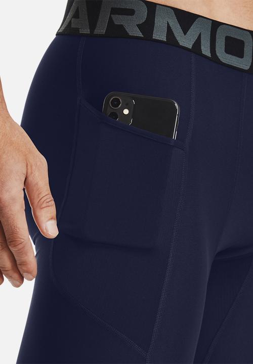 Under Armour - UA HG Armour Lng Shorts - Midnight Navy & White