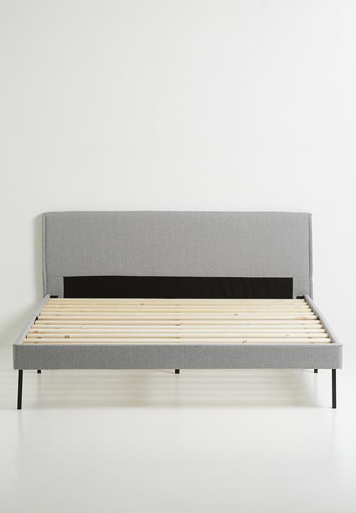 Sixth Floor - Allison bed - charcoal