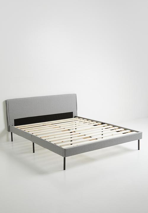 Sixth Floor - Allison bed - charcoal