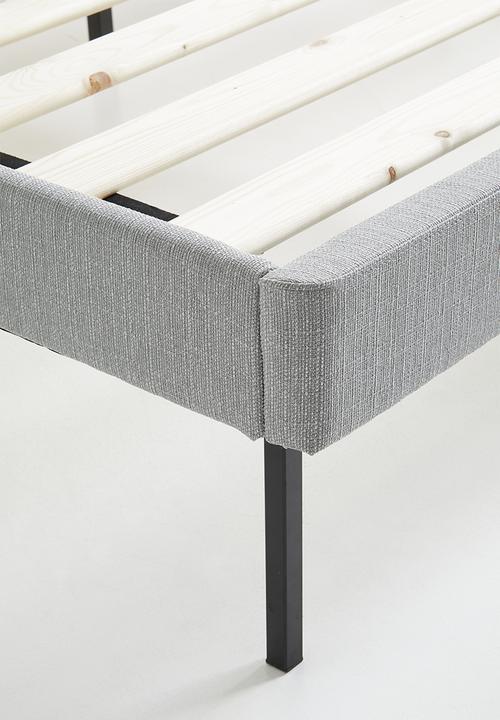 Sixth Floor - Allison bed - charcoal