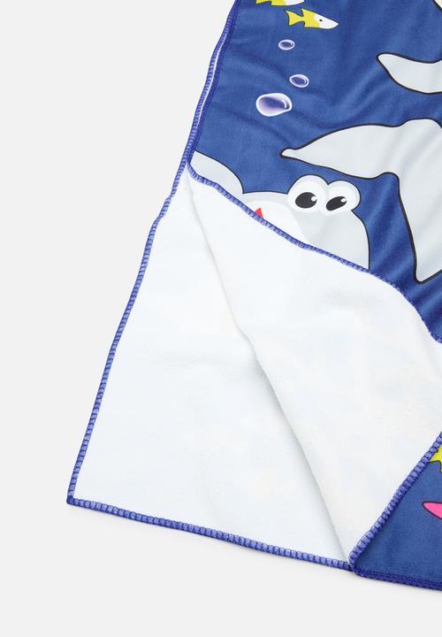 Pop Candy - Hooded towel - blue