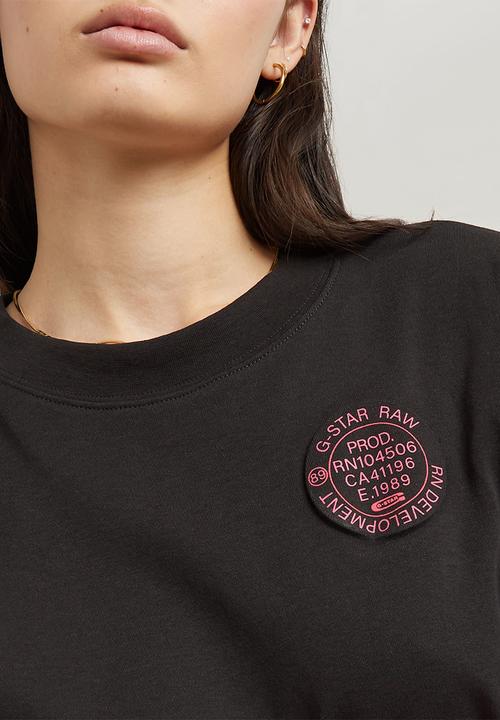 G-STAR - G-Badge Loose R T Wmn - Dk Black