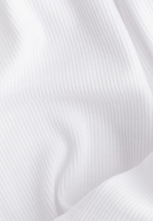 H&M - Ribbed vest top - white