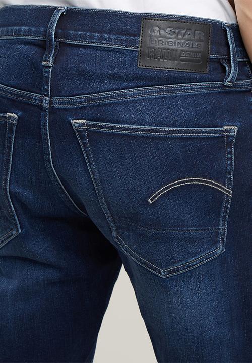 G-STAR - 3301 Slim - dk aged
