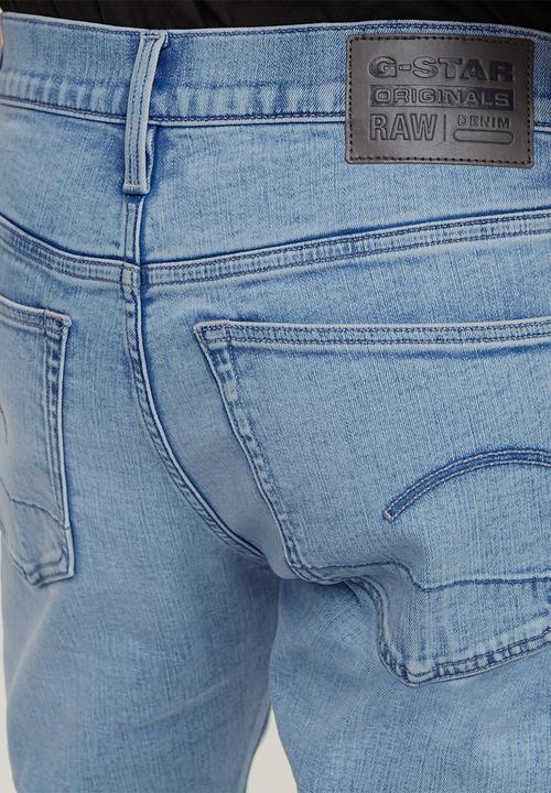 G-STAR - 3301 Slim - lt aged