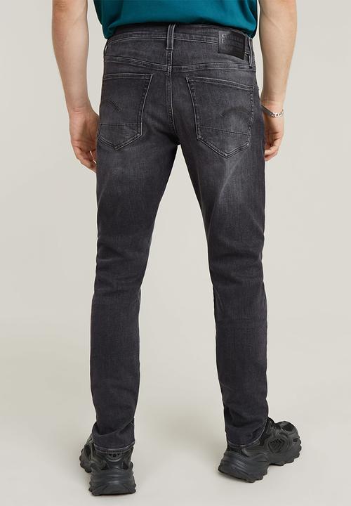 G-STAR - 3301 Slim - faded black magnet