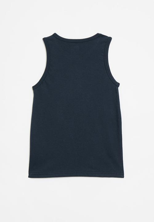 DC - Star tank boys - green logo - dark blue