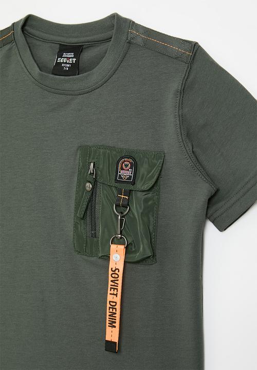 SOVIET - Boys fashion crew neck - ivy