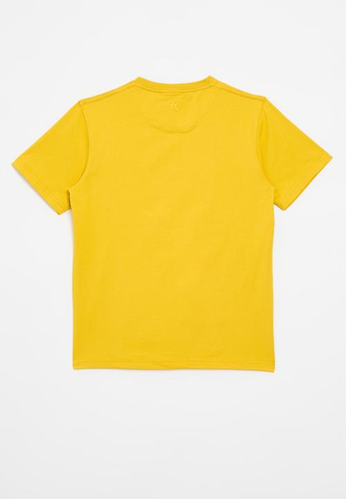 SOVIET - Boys fashion tee - mustard2