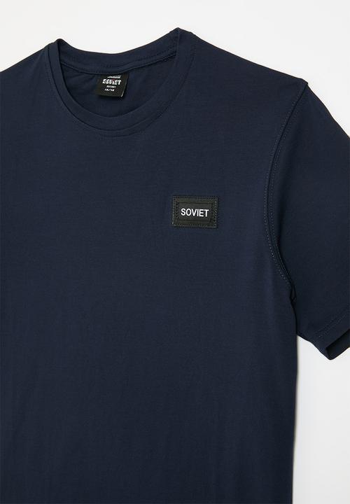 SOVIET - Boys fashion tee - navy2