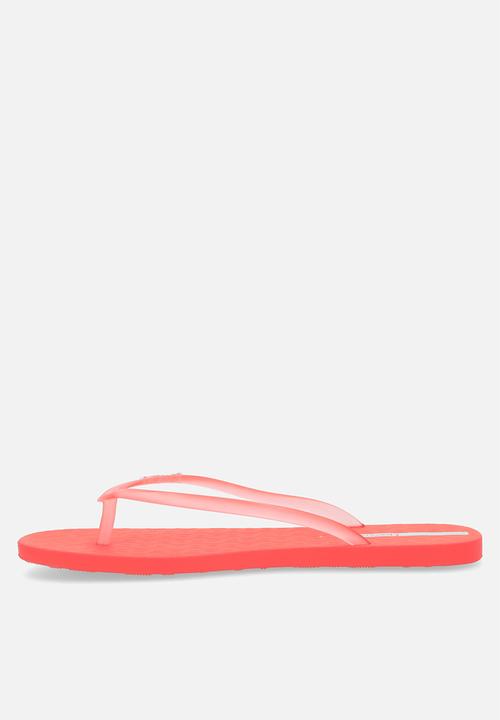 Ipanema - Easy flip flop - red clear