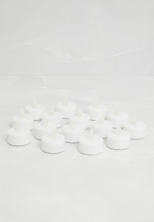 H&S - Flick LED Tealights - White
