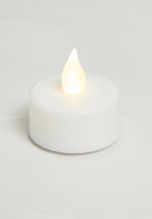 H&S - Flick LED Tealights - White