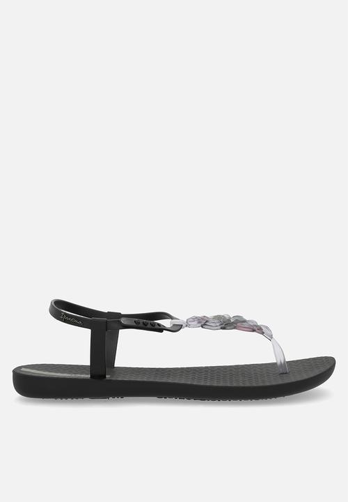 Ipanema - Class ruby stones thong - black